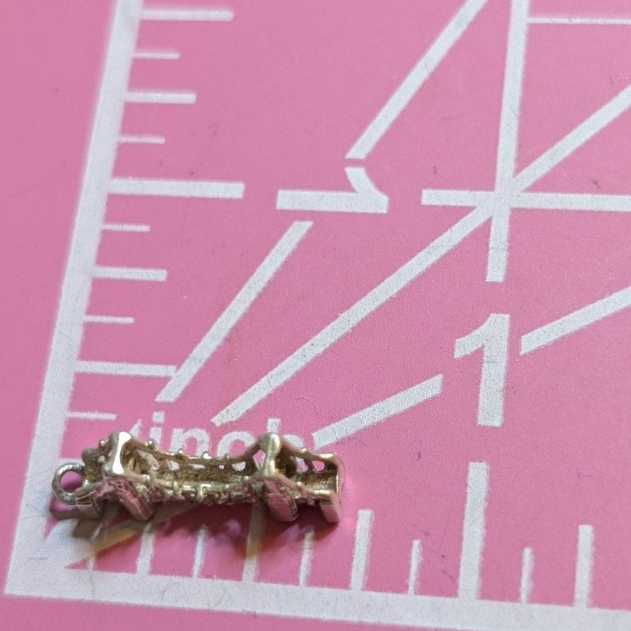 Vintage Sterling Silver Suspension Bridge Charm