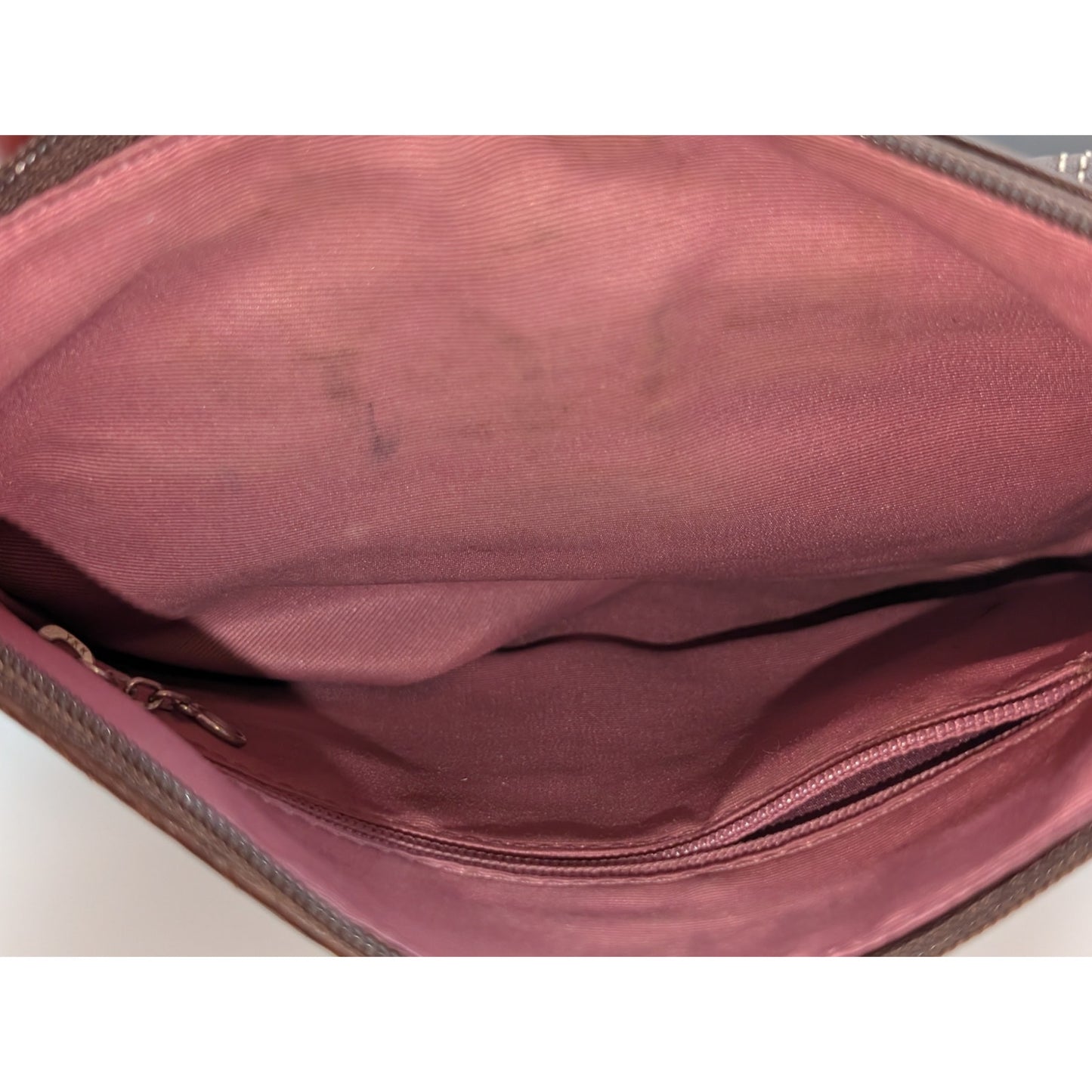 Coach Hamilton Brown Pebbled Leather Swingpack Crossbody Shoulder Bag