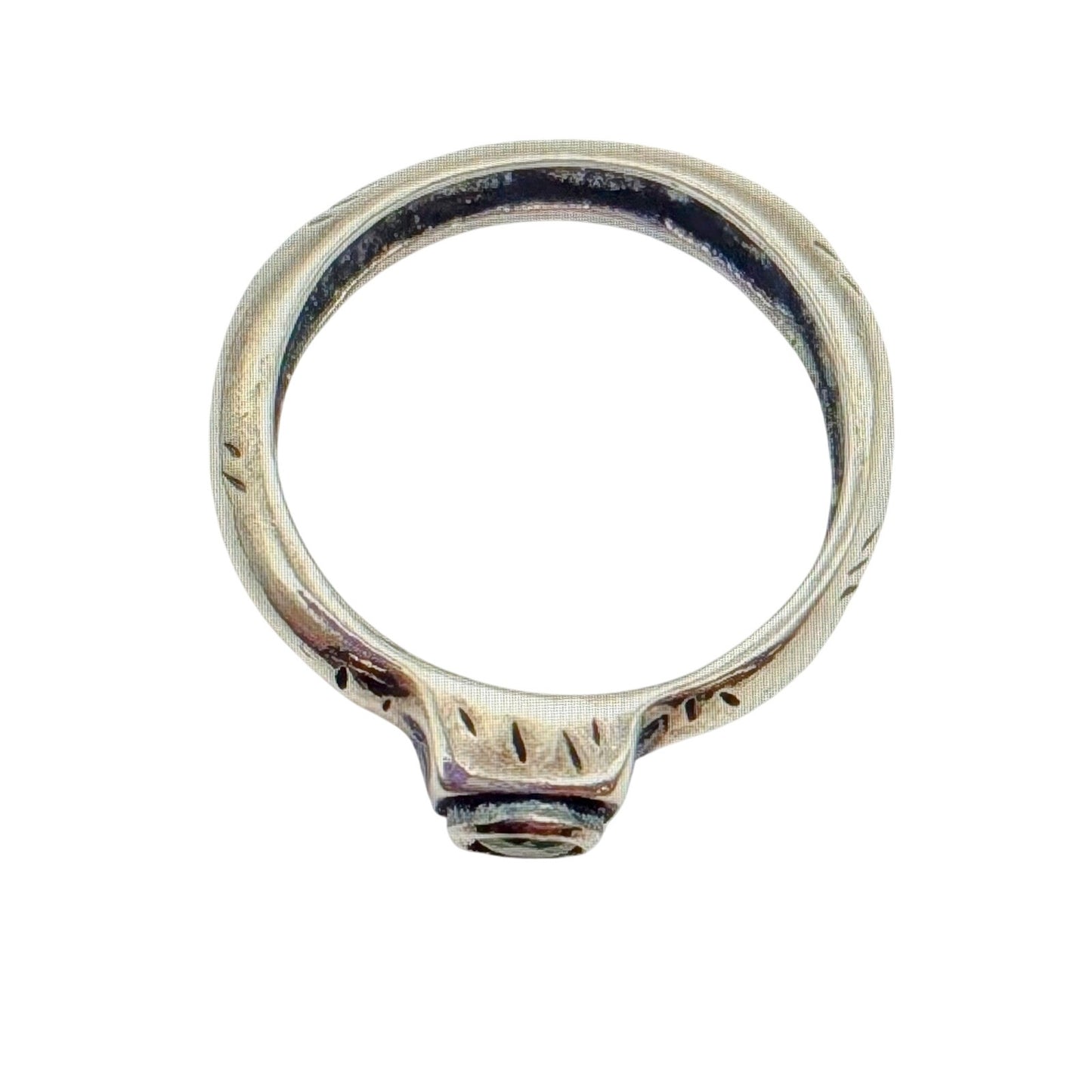 SILPADA 925 Sterling Silver Peridot Ring Size 7.75-8 - 3.67 grams