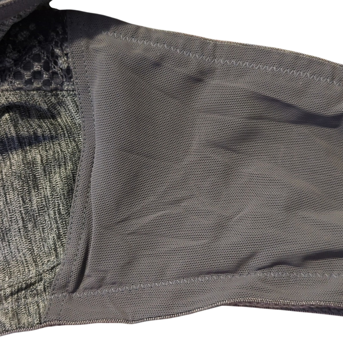 Glamorise Gray Lace No Pad No Wire Bra Women's Sz 42C