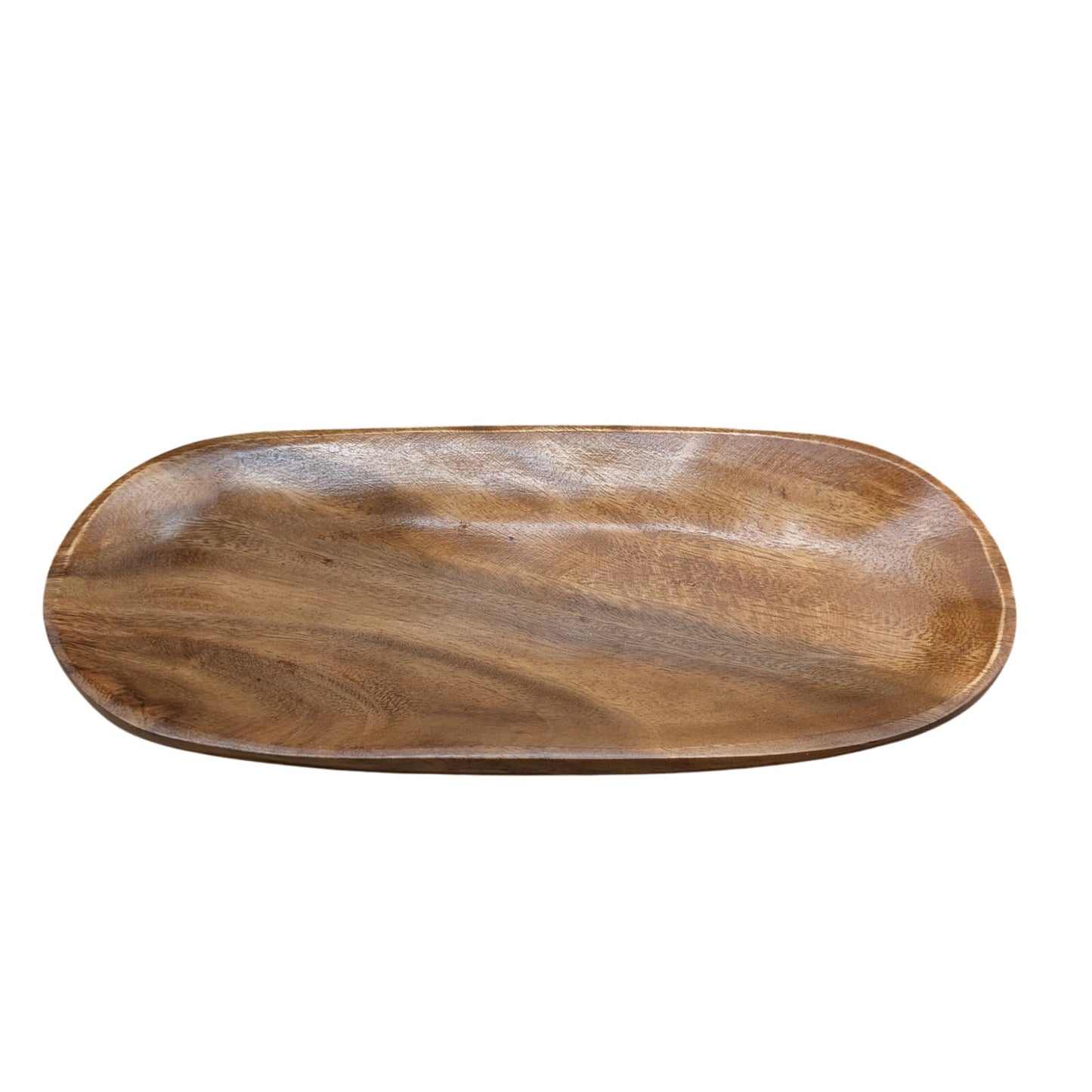 Beekman Home Small Decorative Acacia Wood Tray Made in Philippines