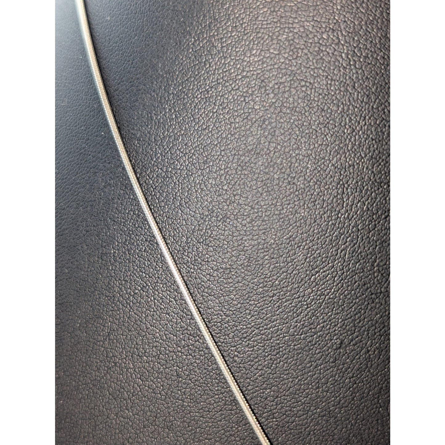 925 Sterling Silver Double Teardrop Pendant Snake Chain 18" Necklace