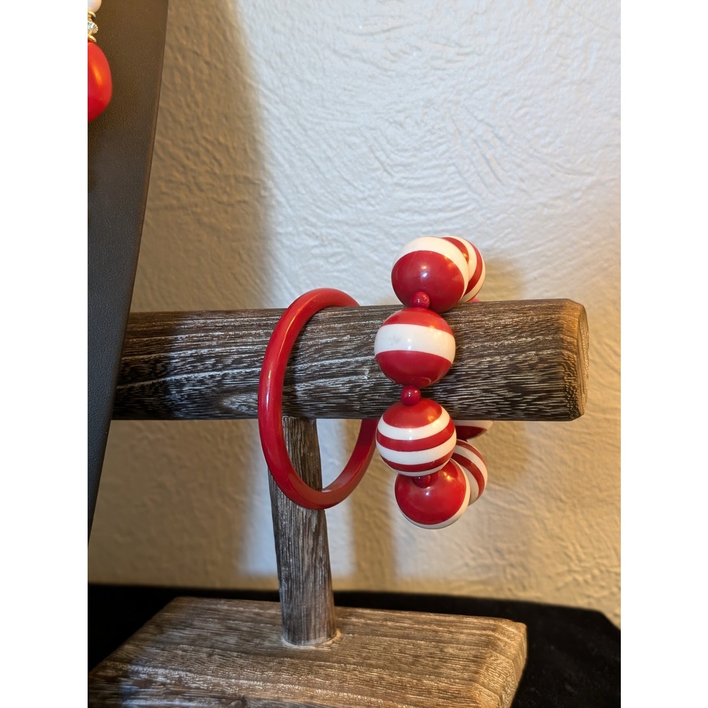 Vintage Red Black White Jewelry Lot