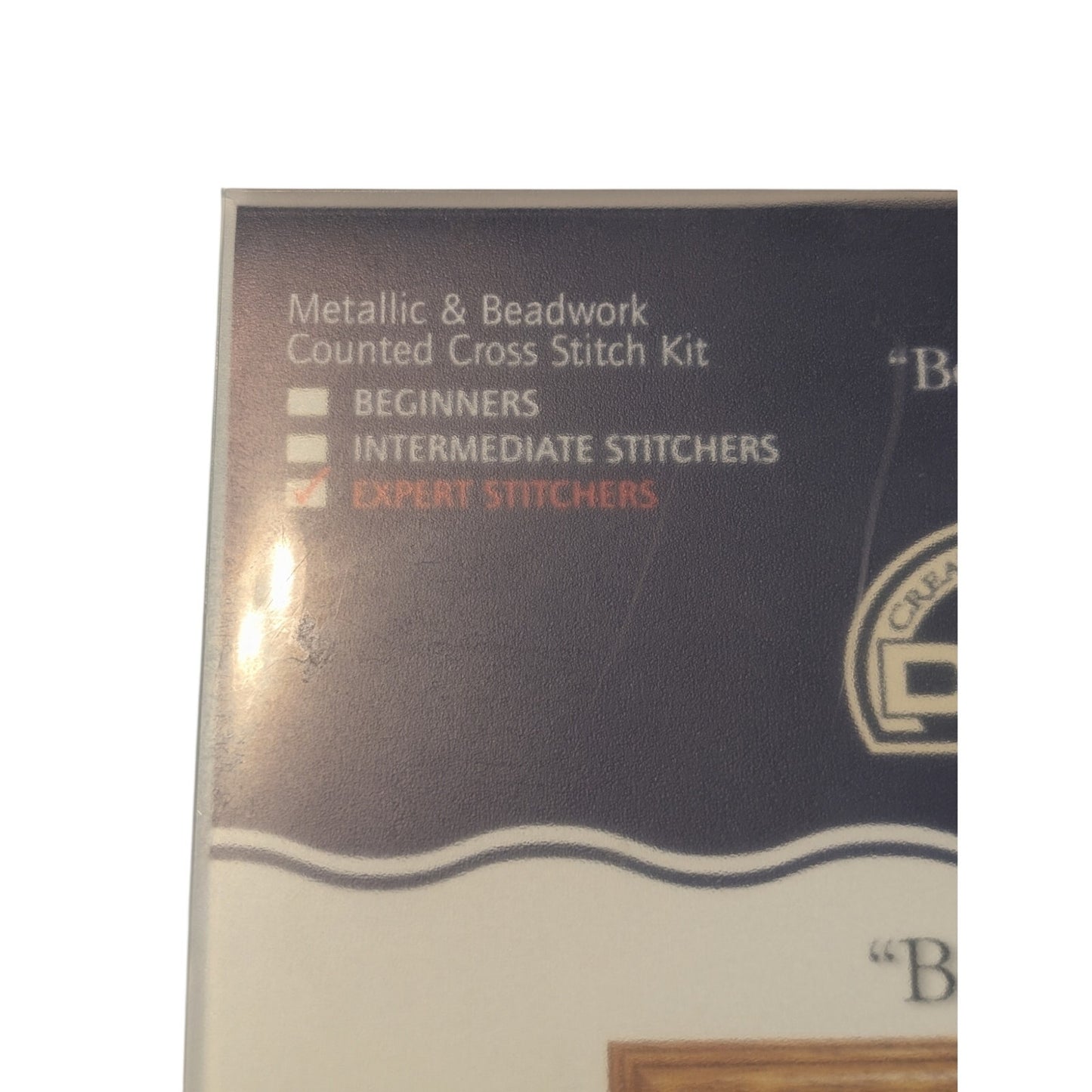DMC Beehive NWT Metallic & Beadwork Counted Cross Stitch Kit