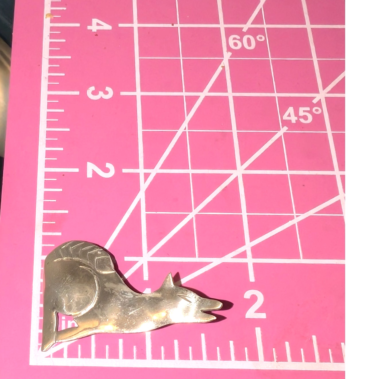 Vintage 925 Sterling Silver Taxco Mexico Howling Coyotes/Wolves Pierced Earrings