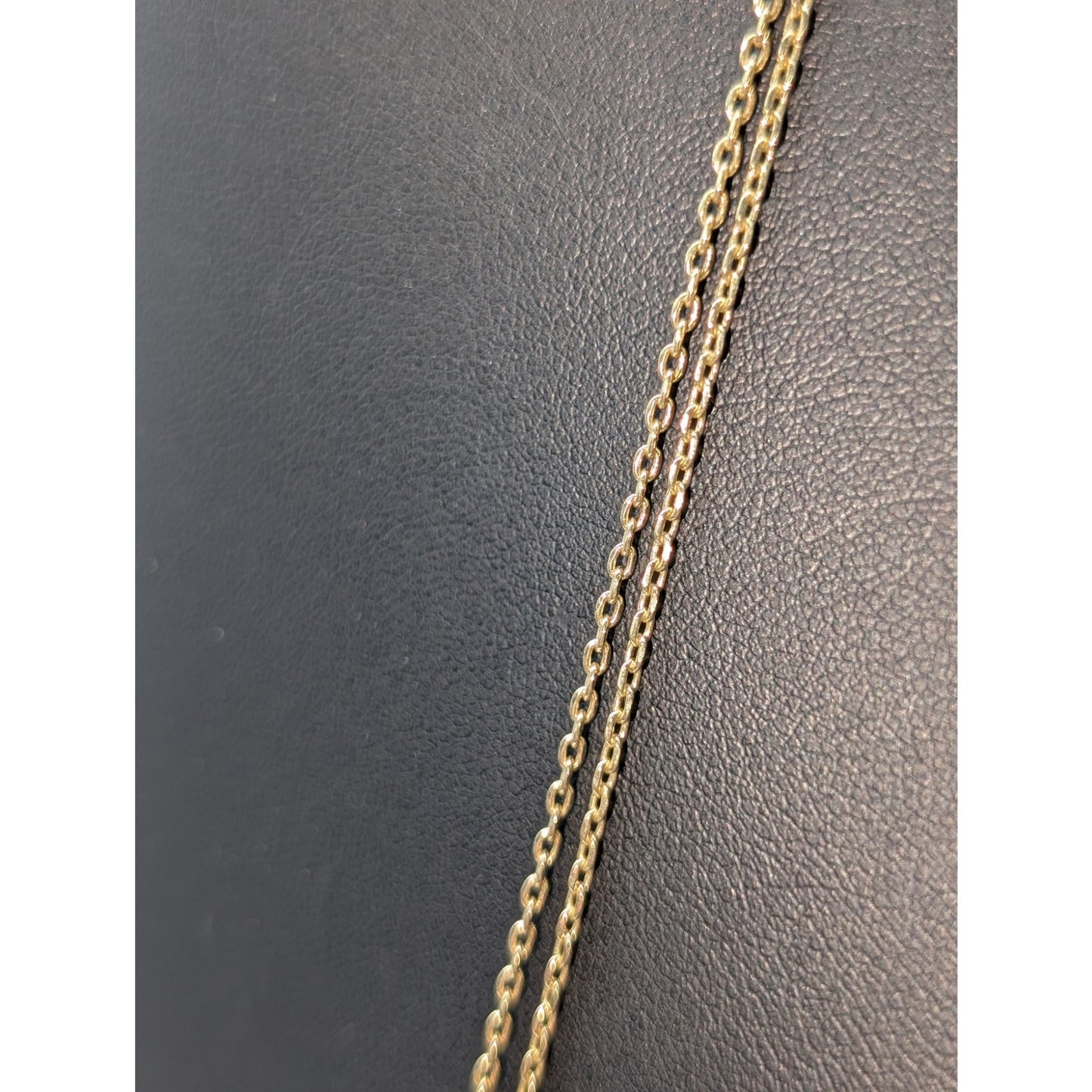 Plunder Double Strand Gold Tone Multi-Color Crystal Beaded Chain 31-34" Necklace