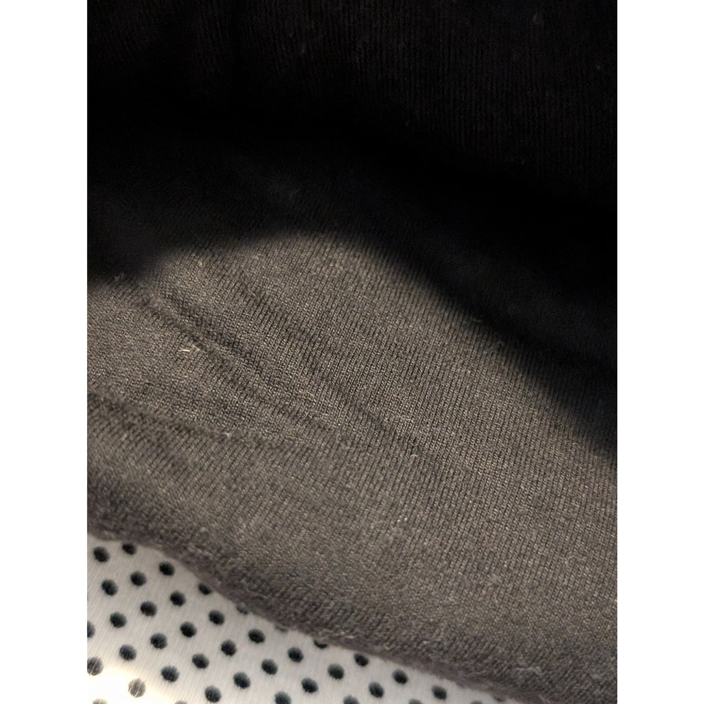 Lot of Six Black White Gray Polka Dot & Plain Color Tops