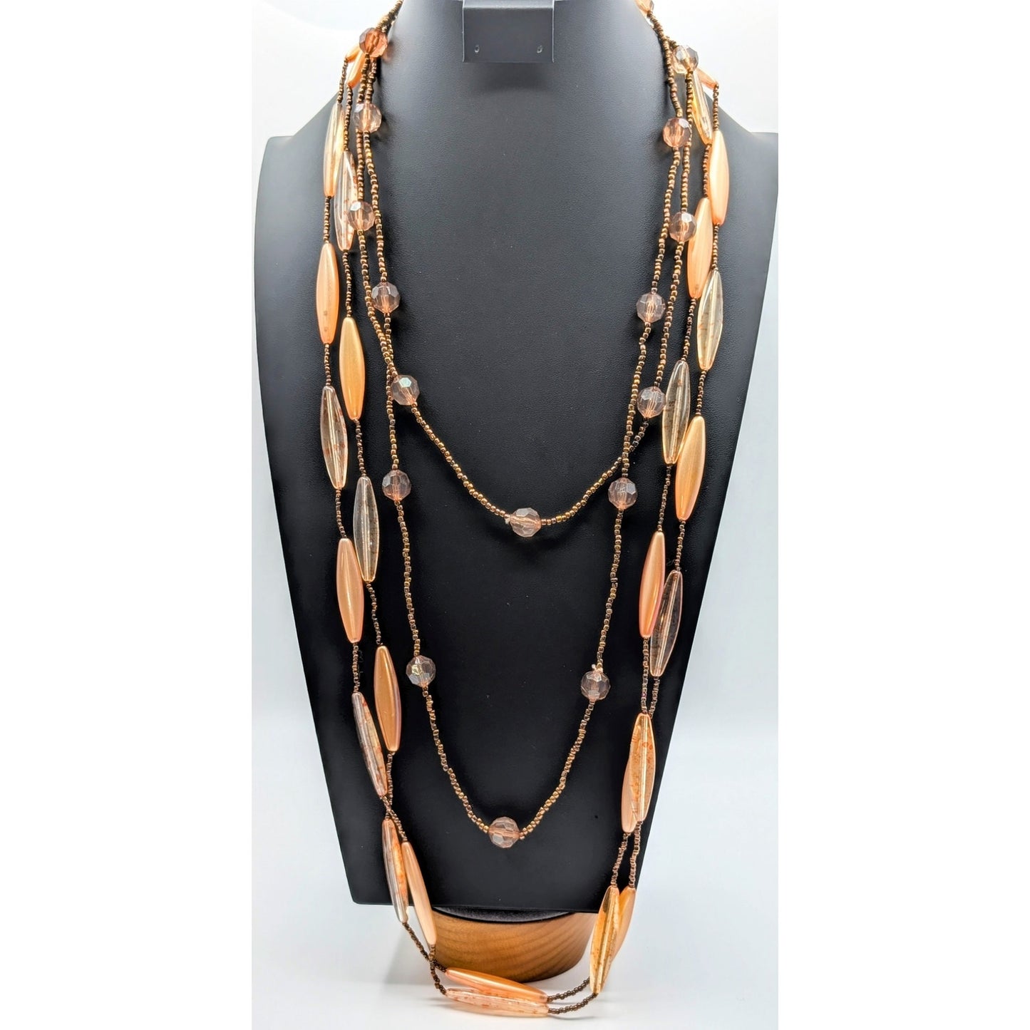 M. Haskell NWT Double Strand Elongated Bead Coordinating Bead & Cuff Jewelry Lot