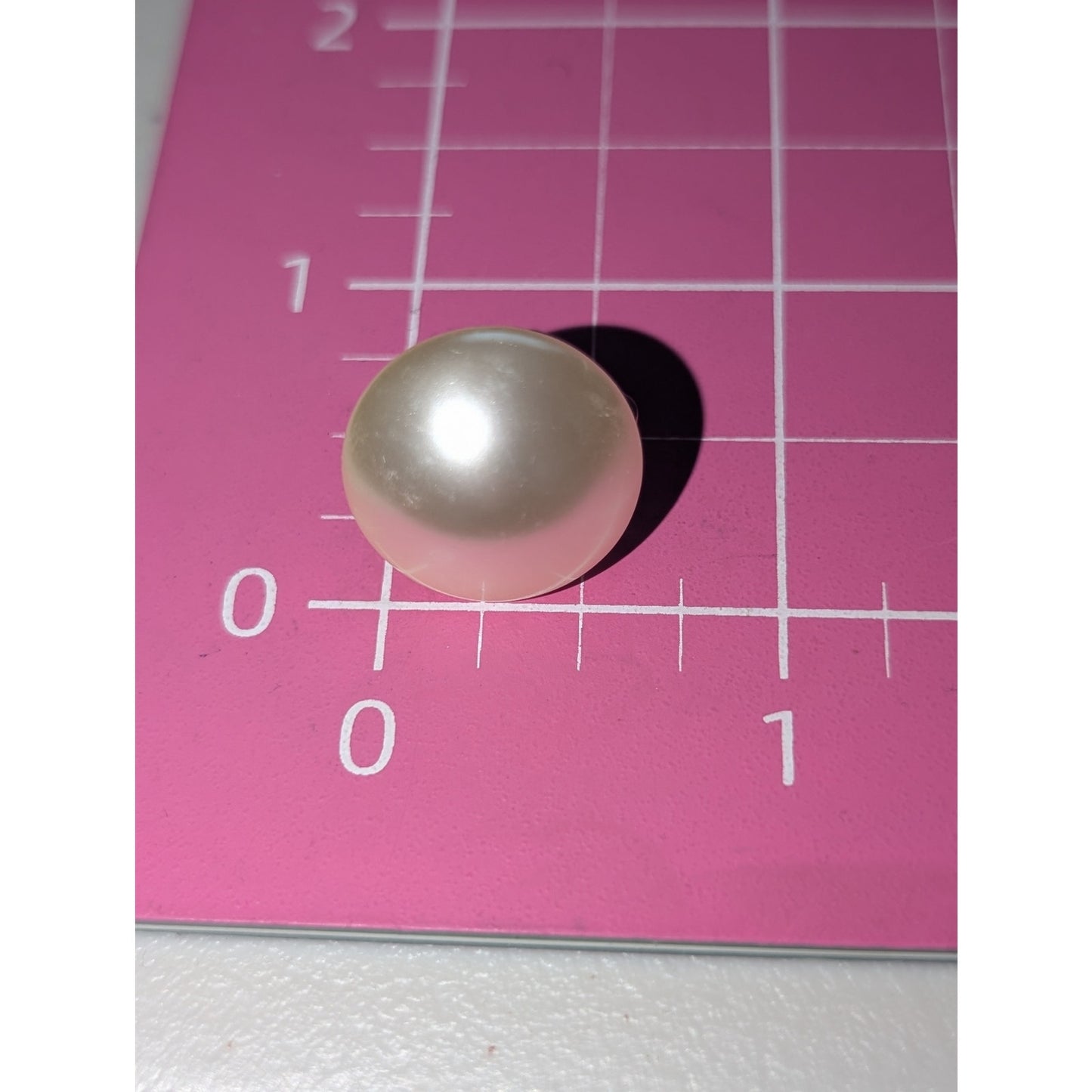 Vintage Richelieu Silver Tone Faux Pearl Screw Back Earrings