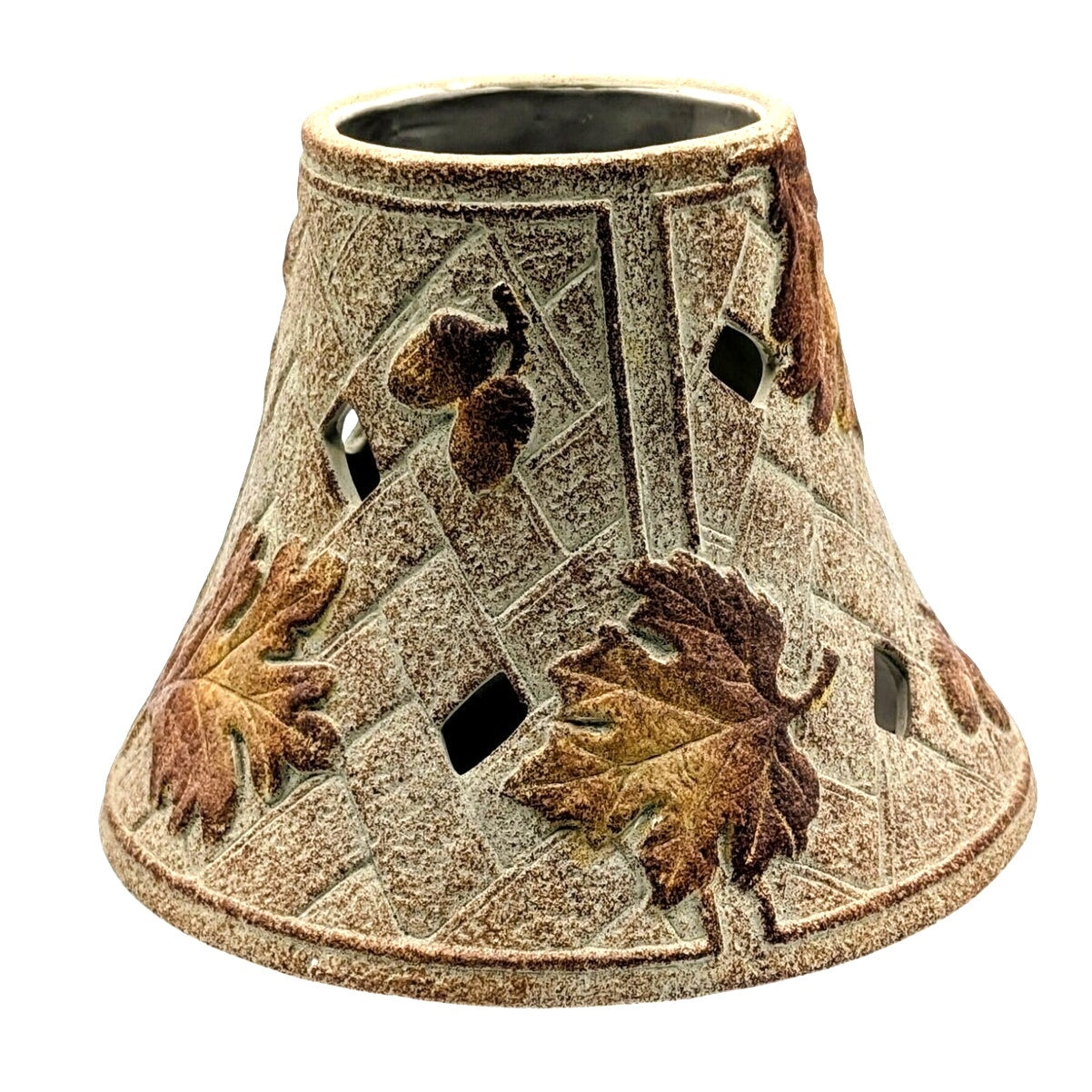 Vintage Yankee Candle Fall Leaves Topper Shade