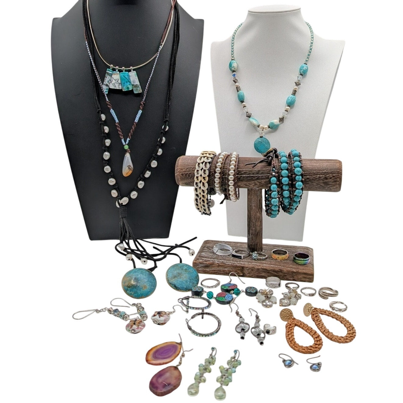 Reseller's Delight! Lot of 30 Pieces Boho Jewelry Pieces