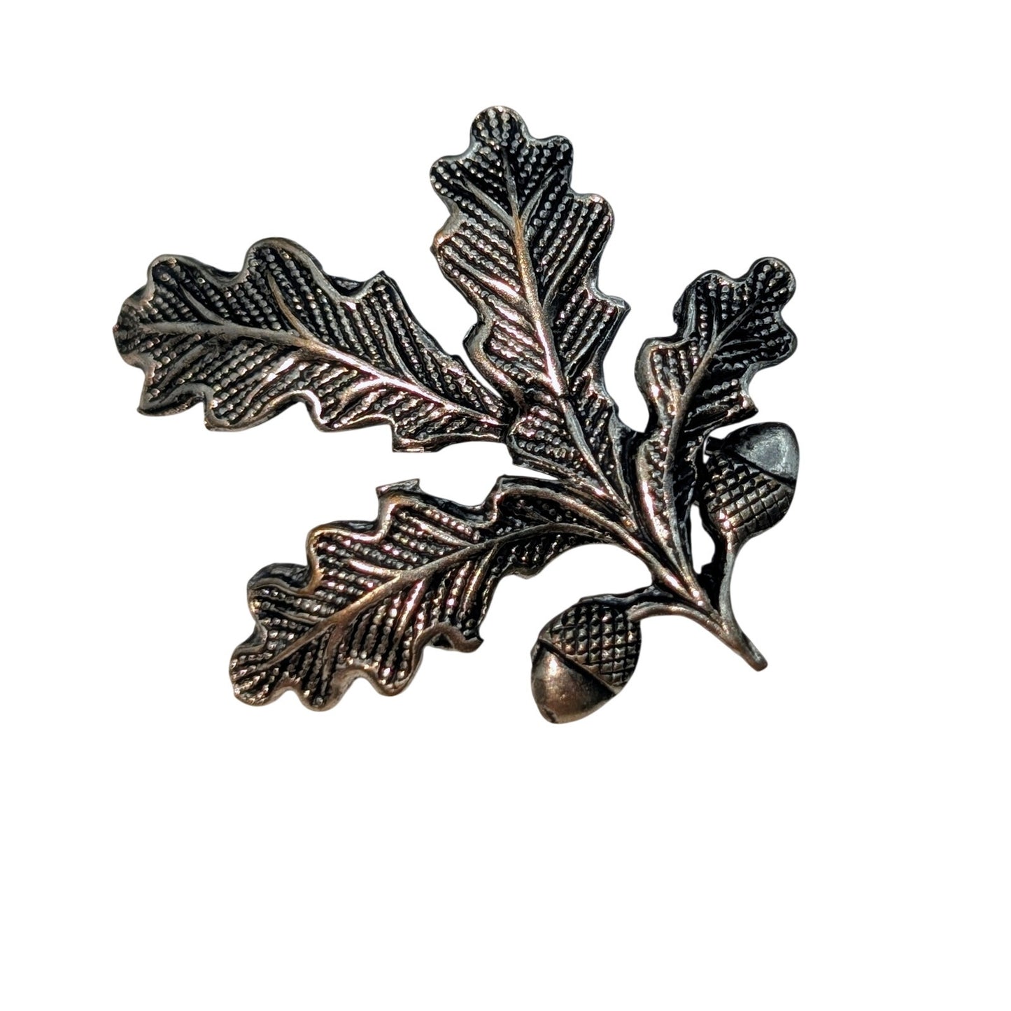 Oak Leaf Acorn Lapel Pin Boutonniere Base Groomsmen Gift