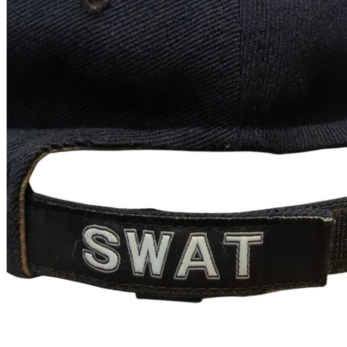 Rapid Dominance Navy and White Embroidered SWAT Adjustable Cap