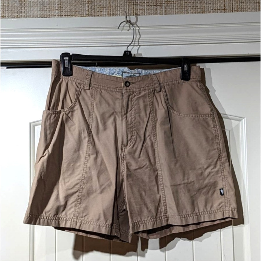 Horny Toad Khaki Short Cotton Nylon Womens Sz 12