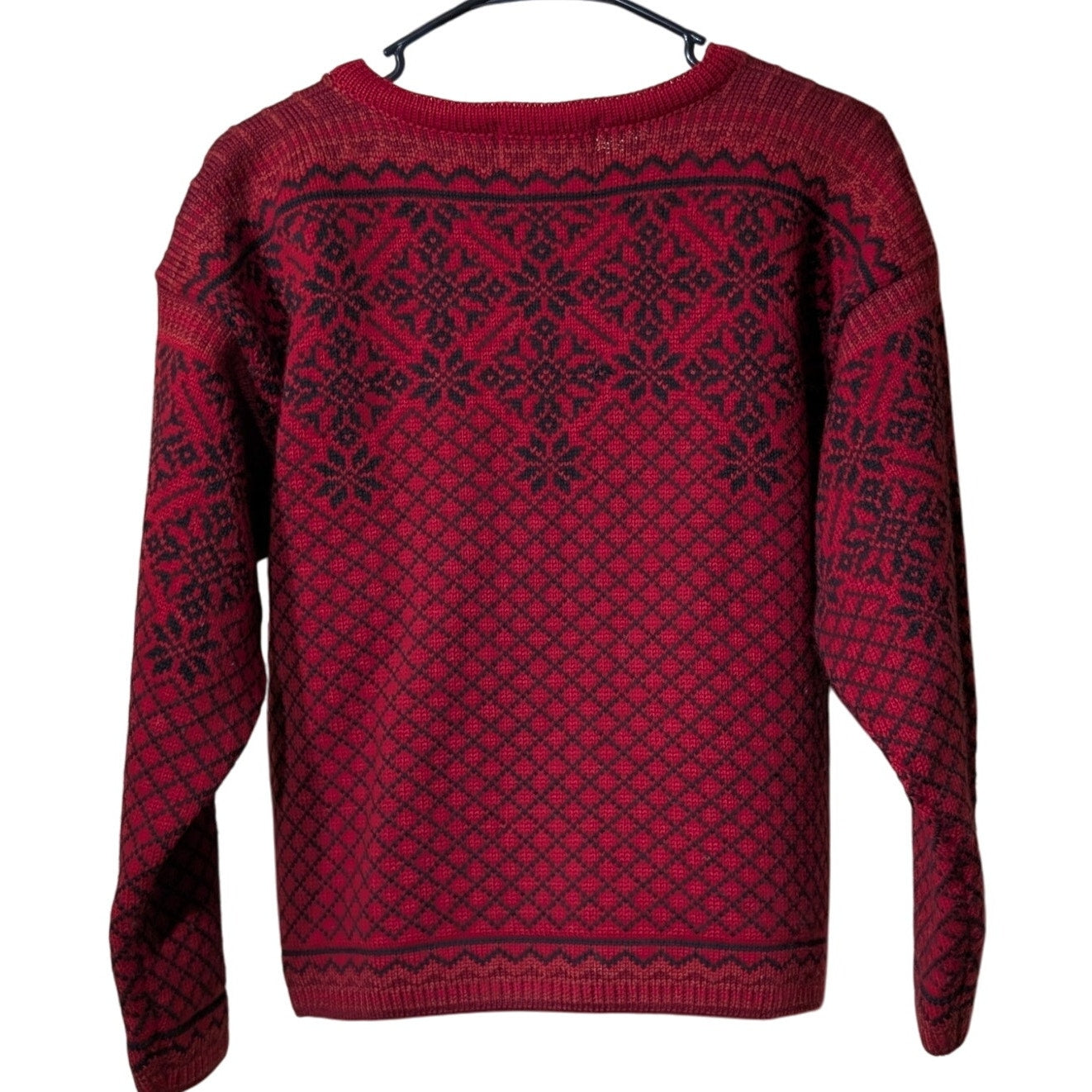 NORSKWEAR Nordic Red Wool Norwegian Cardigan Women's Size XS (Estimate)
