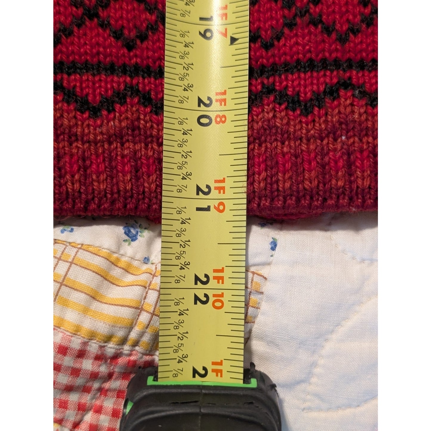 NORSKWEAR Nordic Red Wool Norwegian Cardigan Women's Size XS (Estimate)