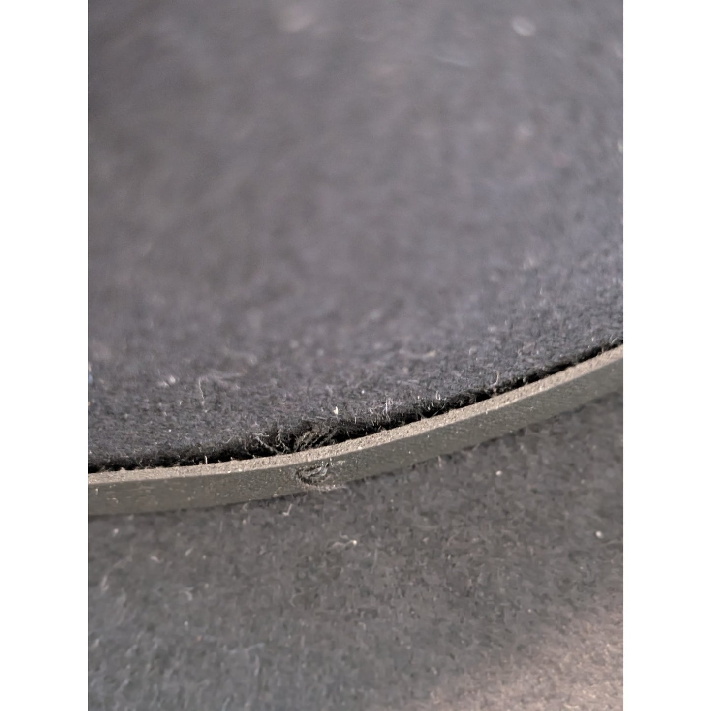 Navy/Black Winter Felt Hat 21.5" Inside Size Small
