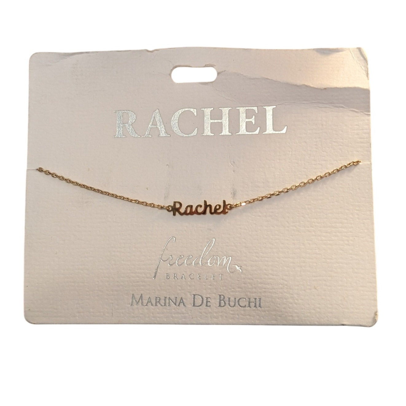 Marina De Buchi Gold Tone Freedom Bracelet 'Rachel'