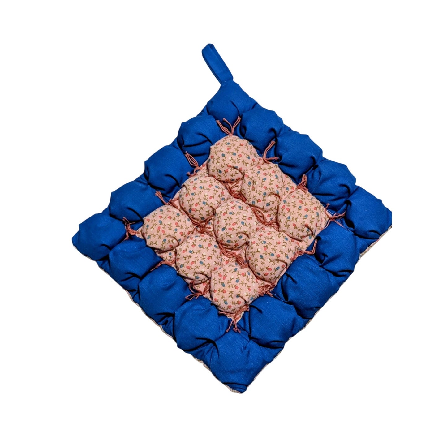 Handmade Puffy Quilted Potholder NWOT