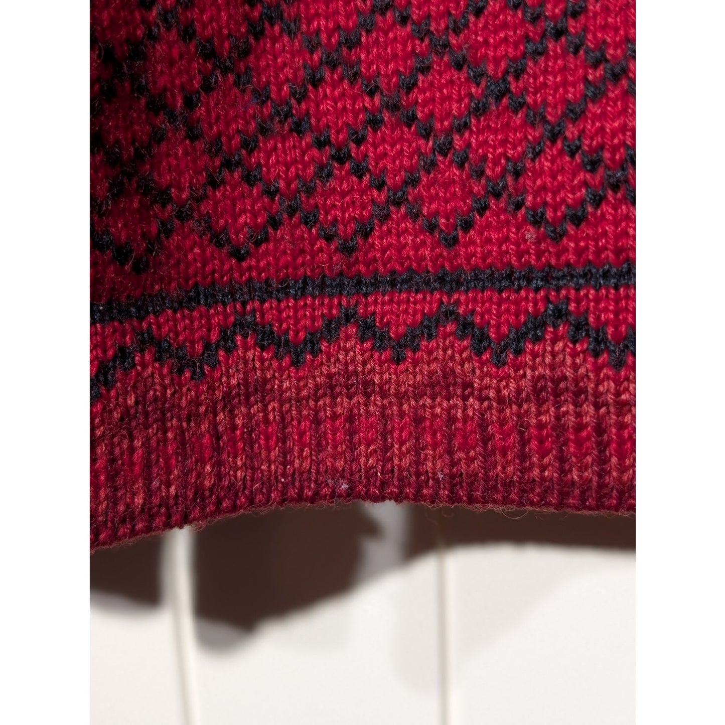 NORSKWEAR Nordic Red Wool Norwegian Cardigan Women's Size XS (Estimate)