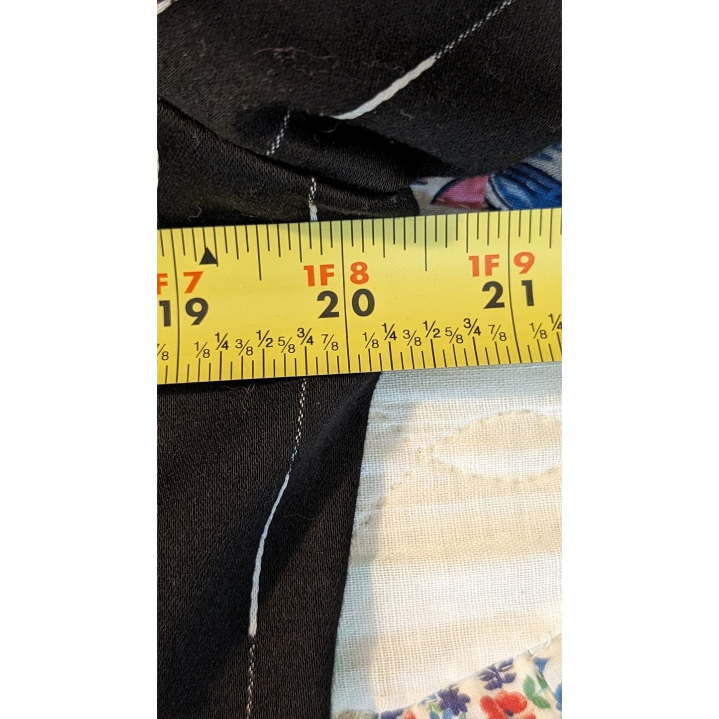 Lucy Perida Boutique Brand Black Stripe Lined Cotton Stretch Blazer Womens Sz 10
