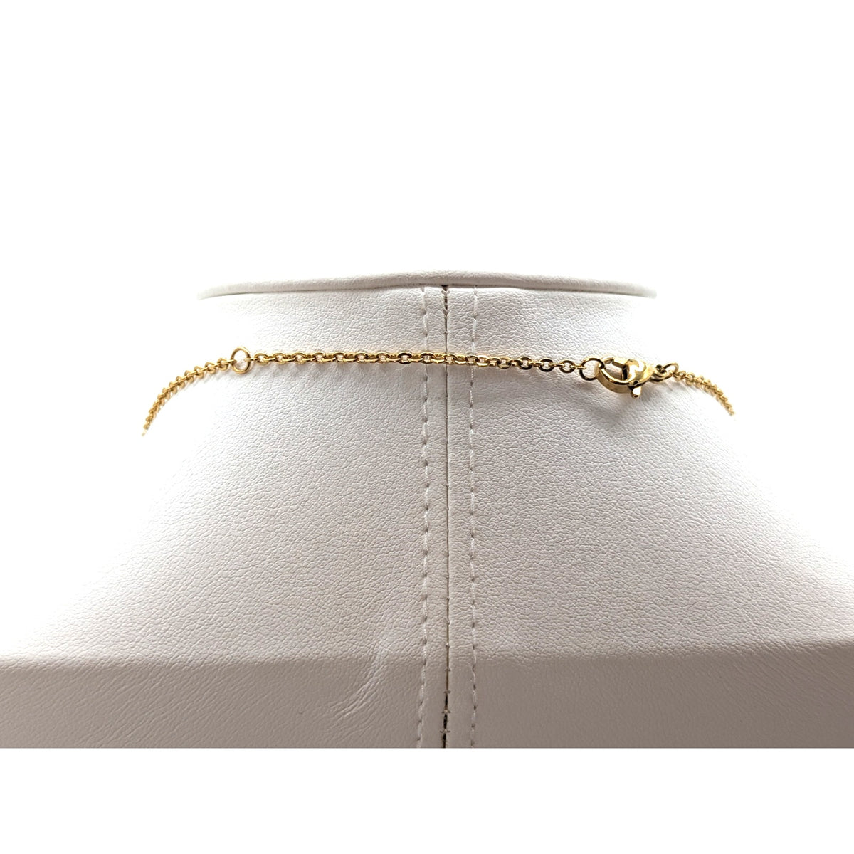 Gold Tone Large Initial 'G' Pendant 16"-18" Necklace