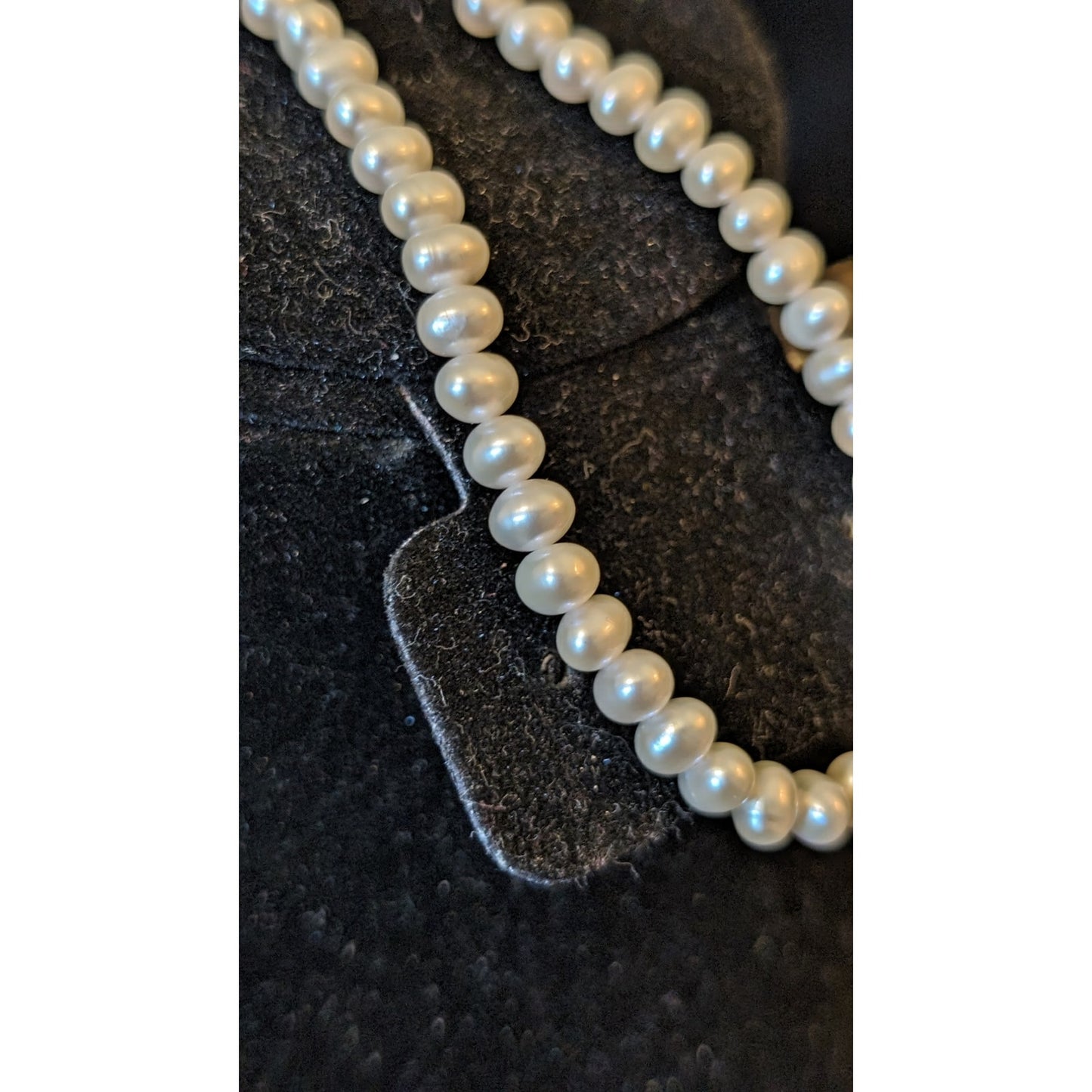10K Yellow Gold JCM Jacmel Mauritius Freshwater Pearl Necklace and Bracelet Set