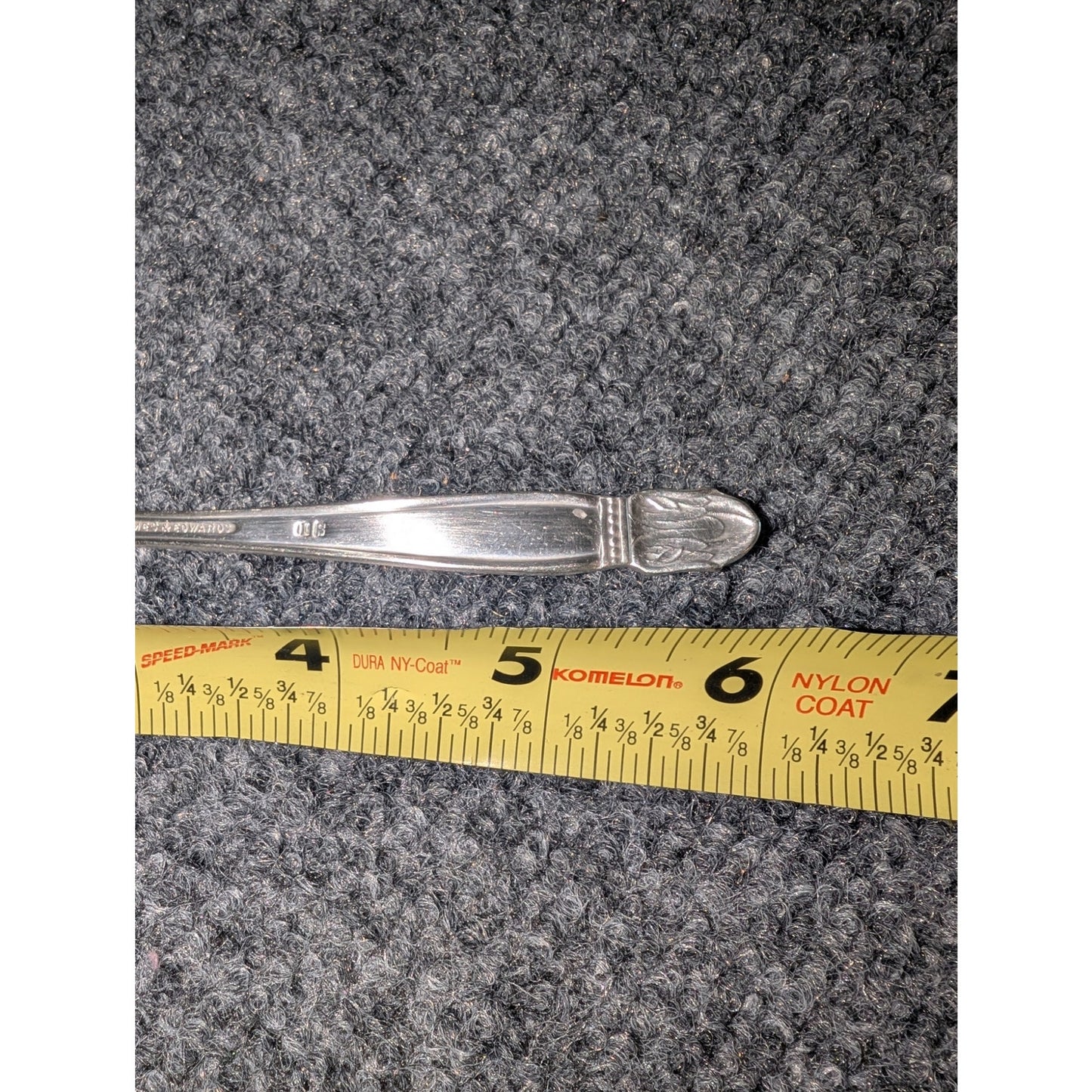 VTG Holmes & Edwards Danish Princess Pattern Inlaid IS Single Sugar Spoon