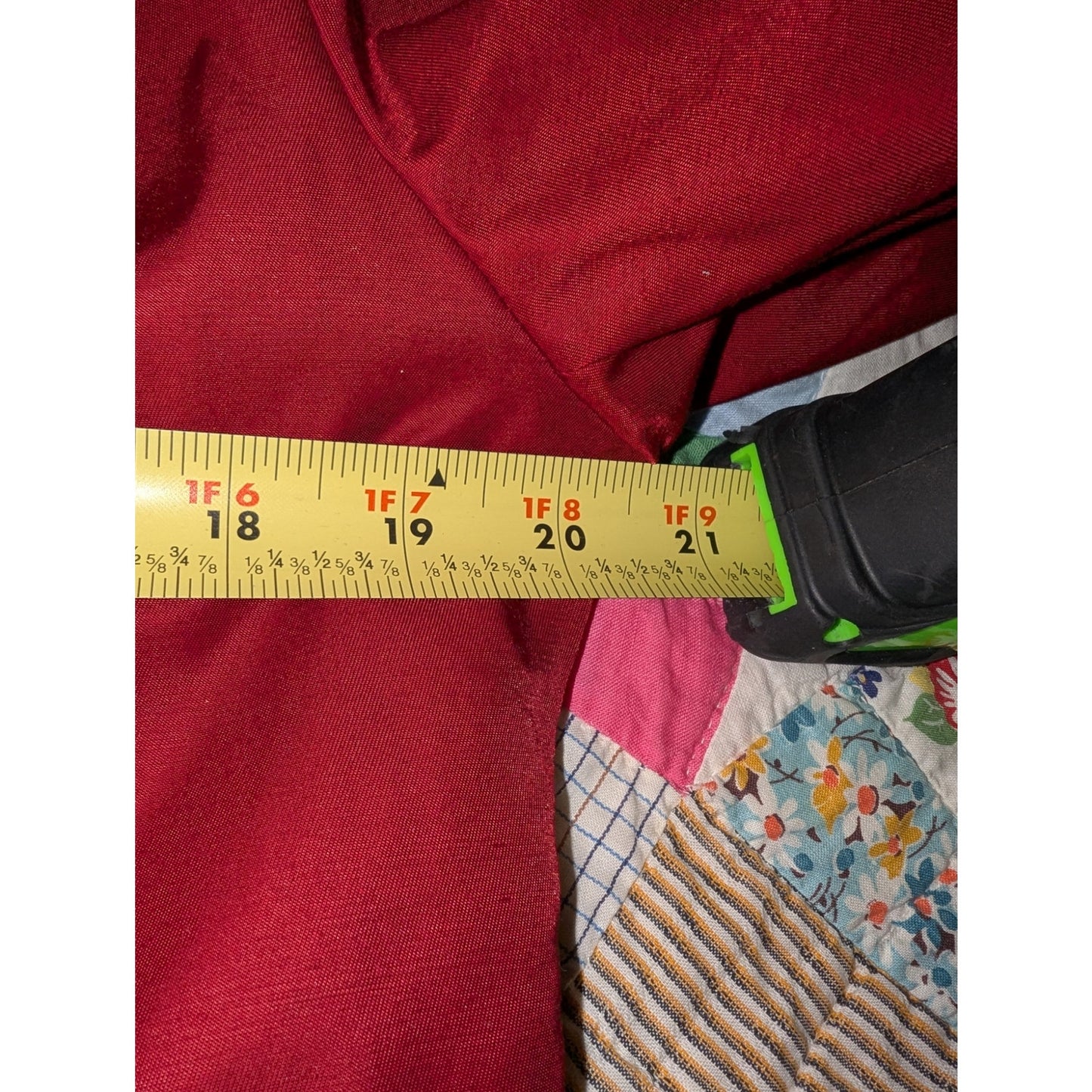 London Fog Double Collar Red Removable Hood Classic Trench Coat Womens' Sz M