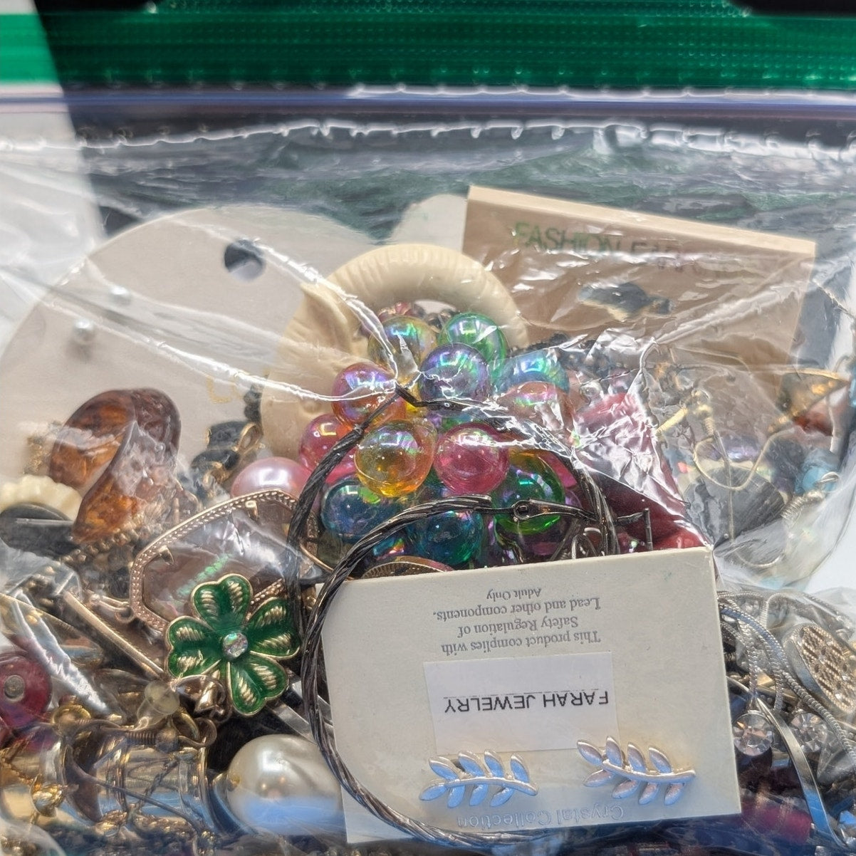 Bag Of Pierced Earrings Wearable to Excellent Condition