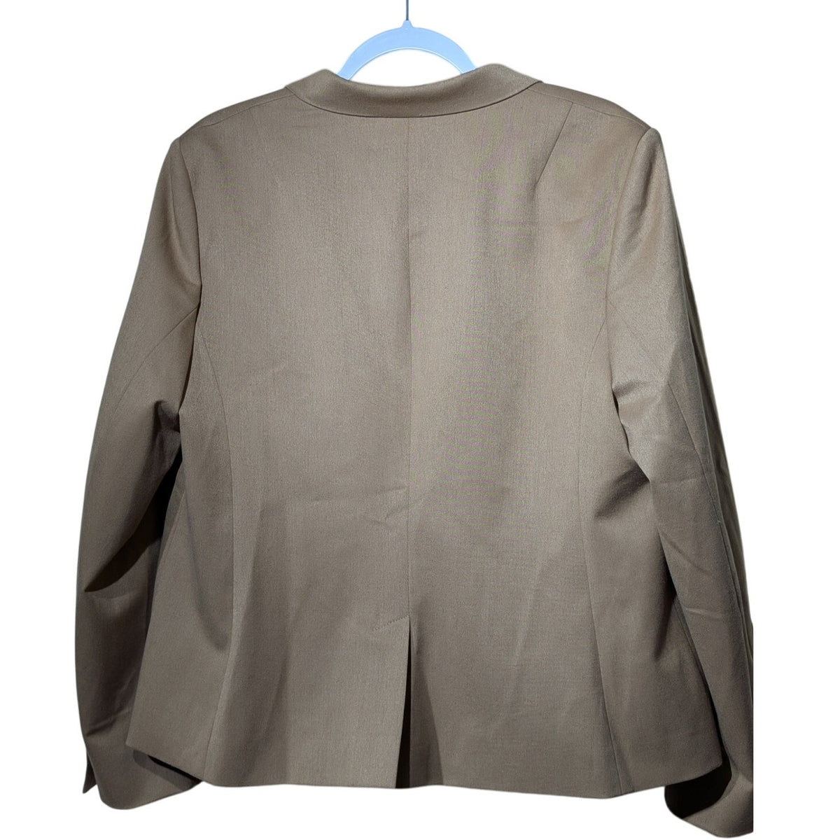 Banana Republic Classic Fit One Button Tan Fully Lined Blazer Womens Size 18