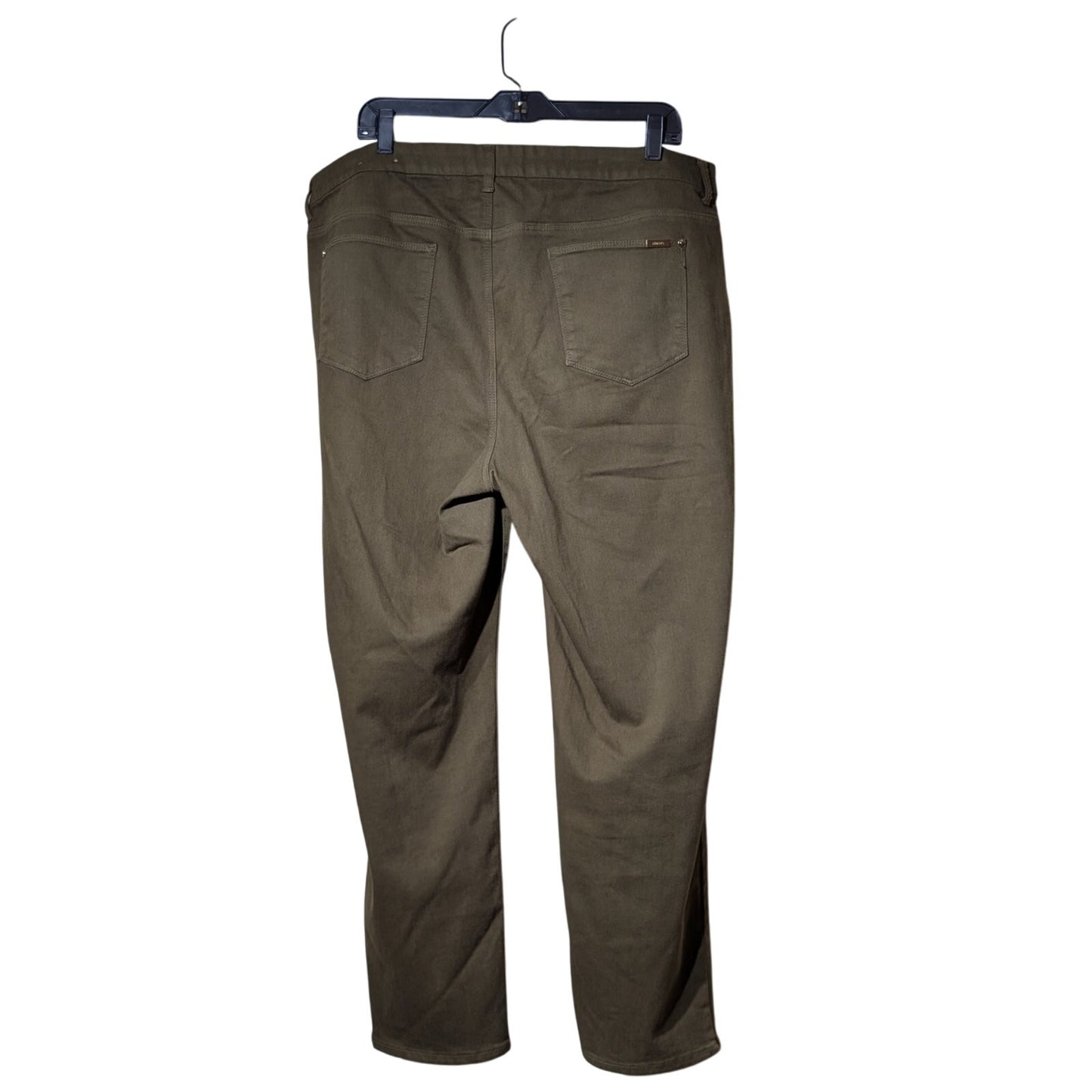 Chico's So Slimming Girlfriend Ankle Dark Olive Jean Chico's Size 3.5 (US 18)