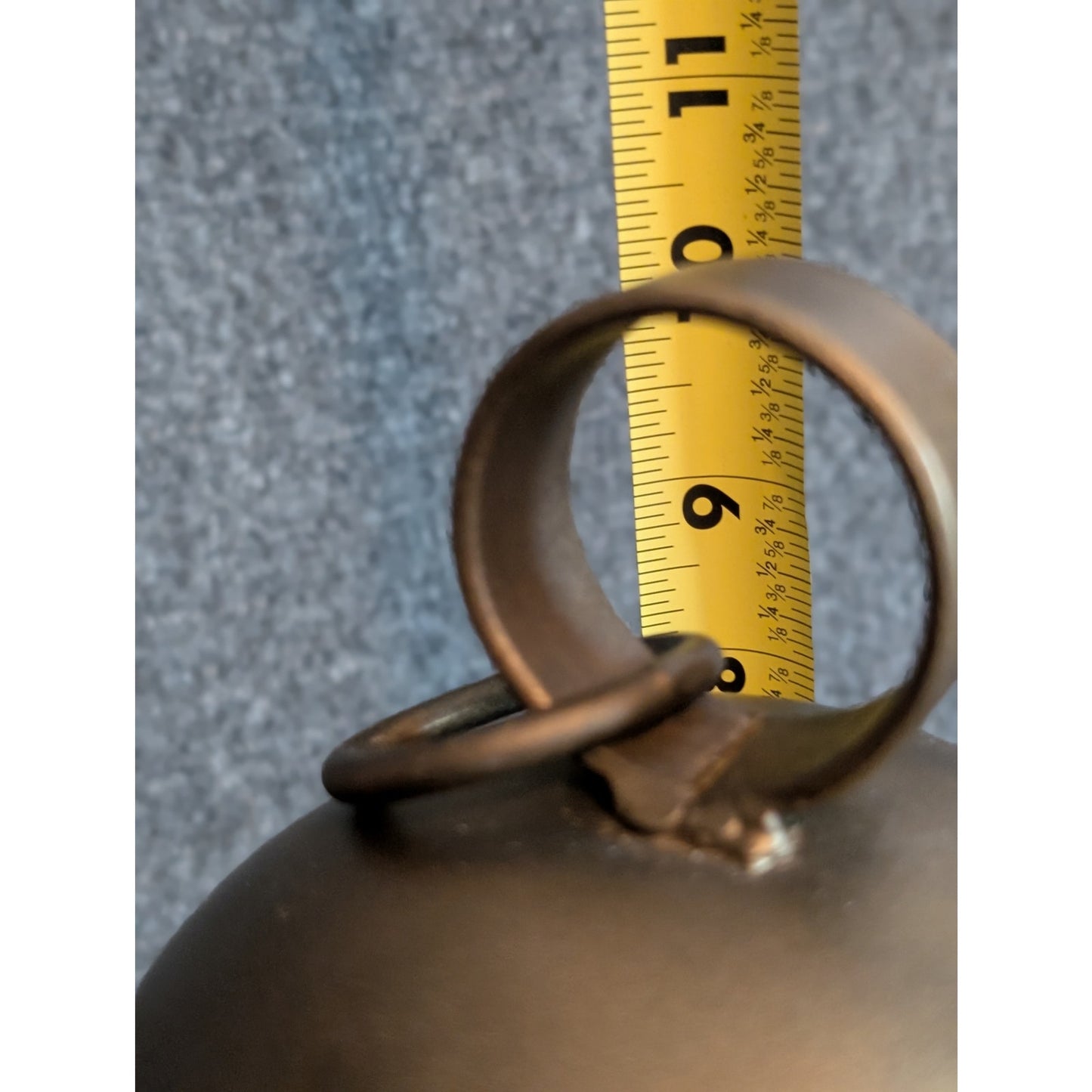 Bronze Colored Tibetan Inspired Gong Hanging Bell