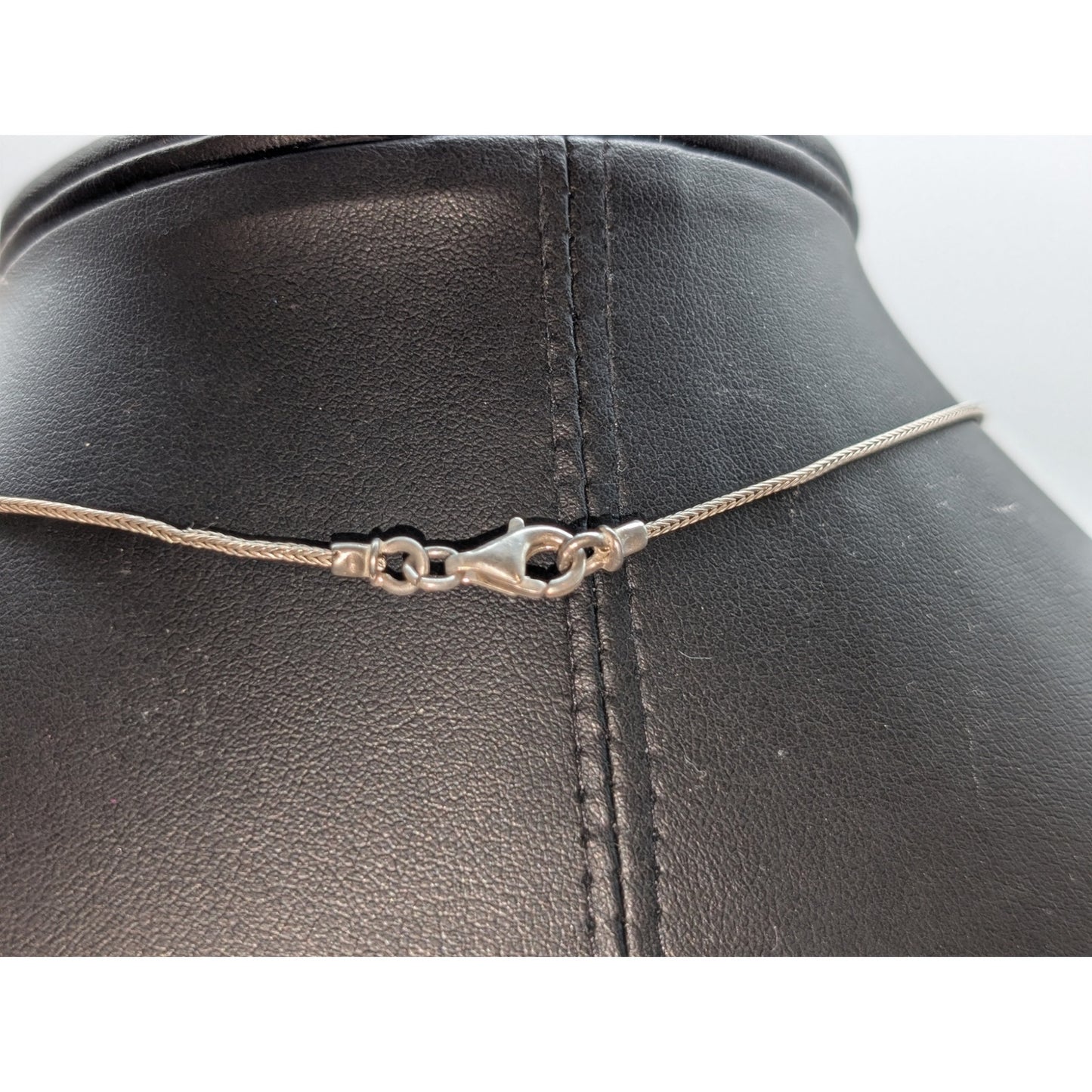 Vtg Silpada Didae 925 Sterling Made in Israel Initial 'J' Pendant 18" Necklace