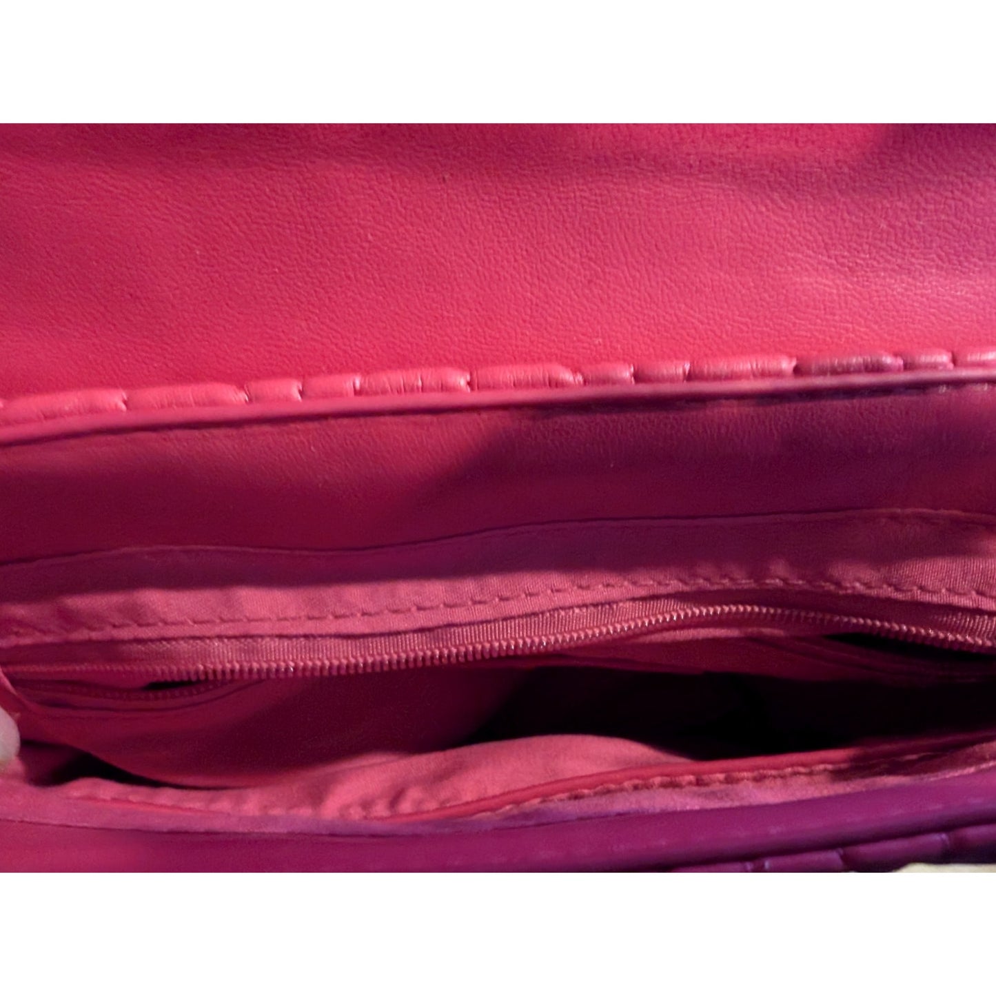 Montana West Pink Quilted Faux Leather Chunky Chain Handbag
