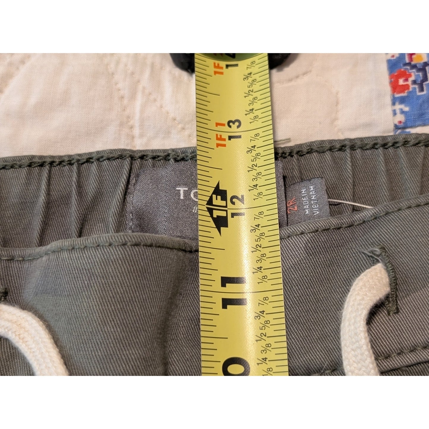 Torrid NWOT Weekend Straight Cargo Camo Cadet Green Stretch Twill Pant 2R (2X)