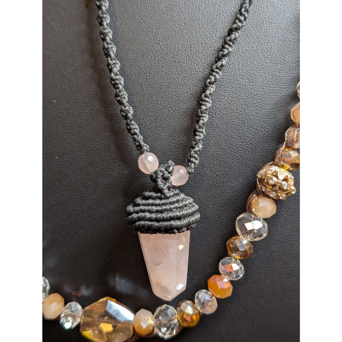 Lot of Three Boho Layered Necklaces