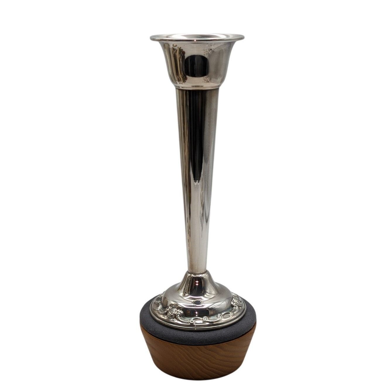 Vintage Gorham Rondo Silverplate Hollowware Trumpet Bud Vase