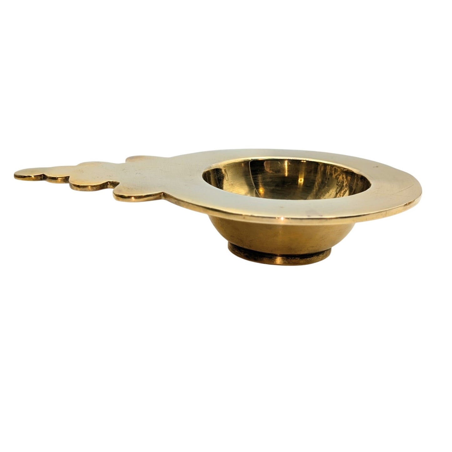 Vintage Valmazan Spain Solid Brass Trinket Bowl Cup