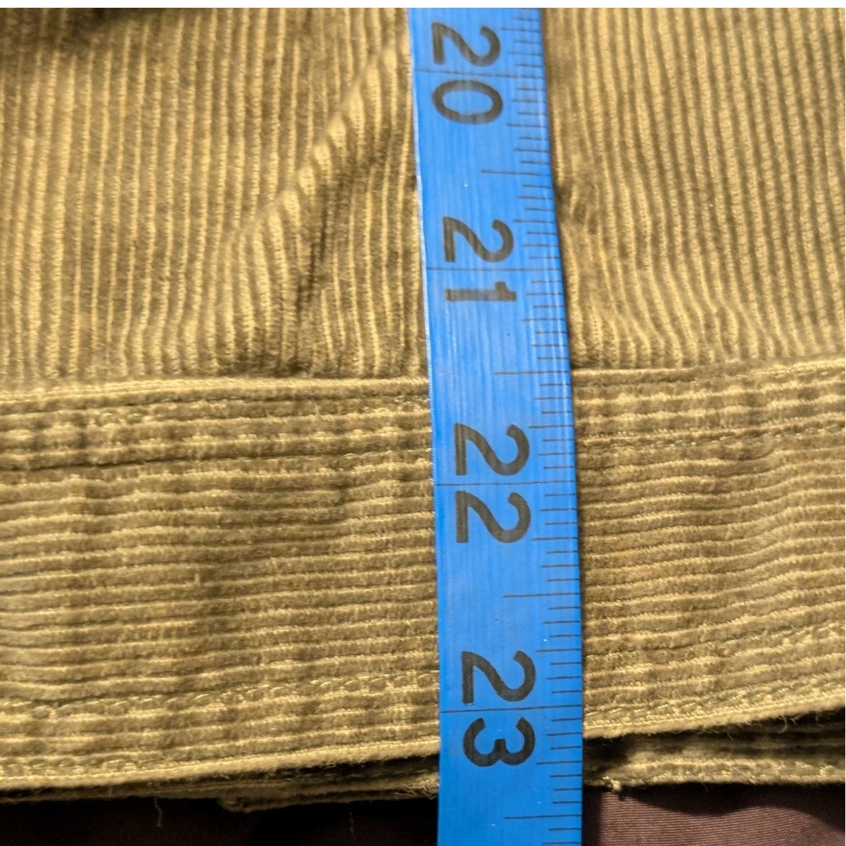 Jones New York Sport Green Corduroy Cotton Jean Style Button Front Jacket Sz XL