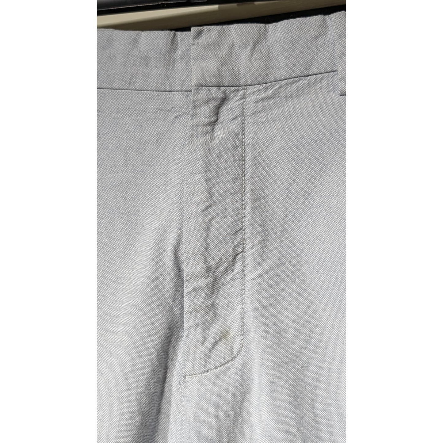 J. Crew Bowery Classic Fit 100% Cotton Light Blue Lightweight Pant Mens 38/32