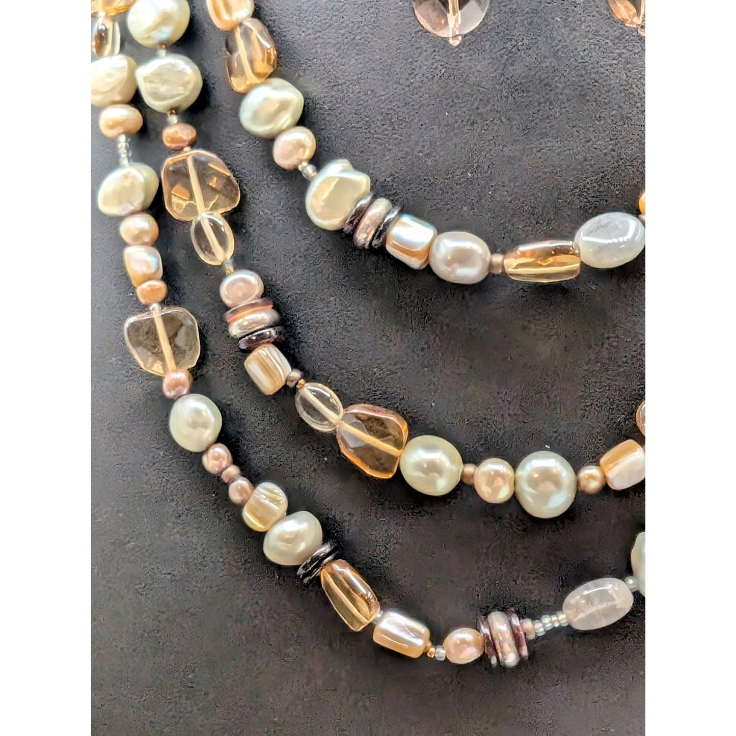 Silpada 925 Sterling Mixed Jewelry Set w/ Natural Stone and Beads 114.79g