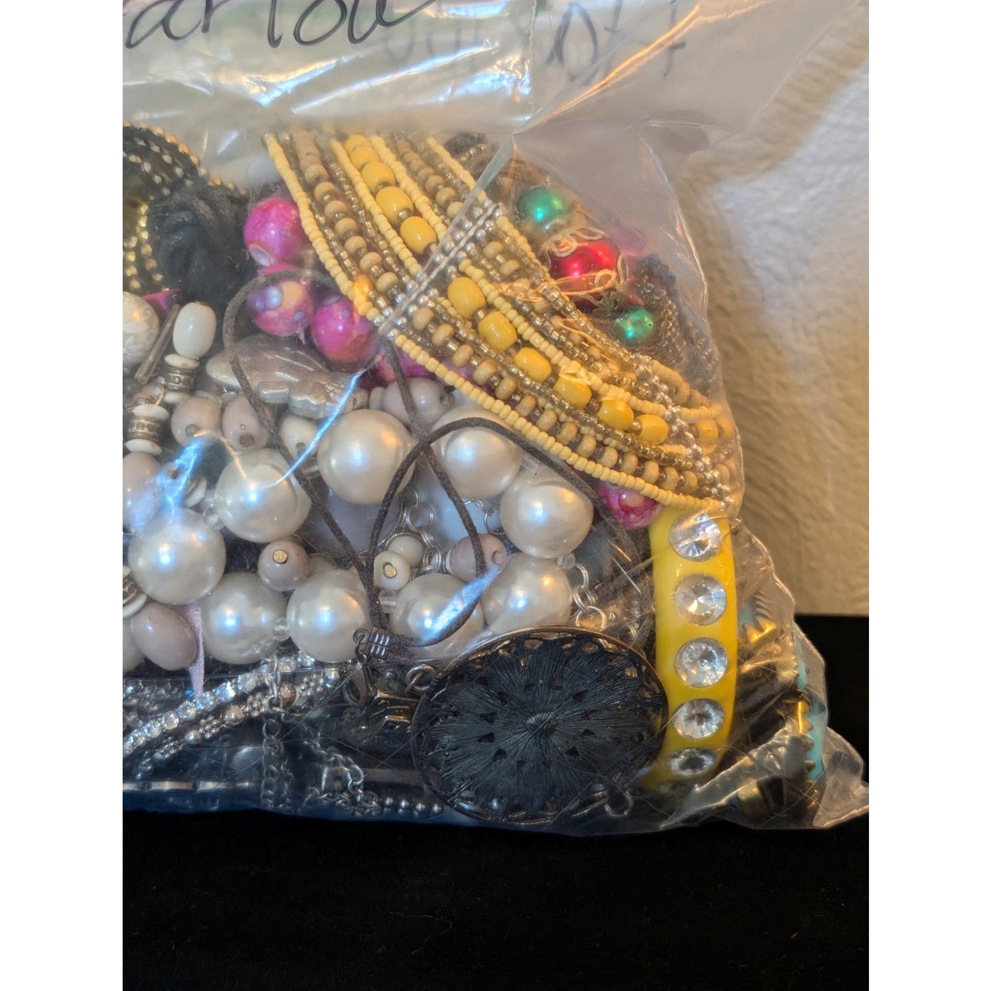 Jewelry Lot Harlow Repurpose Bag 4 Plus Lbs Beads/Craft/Repurpose Pieces