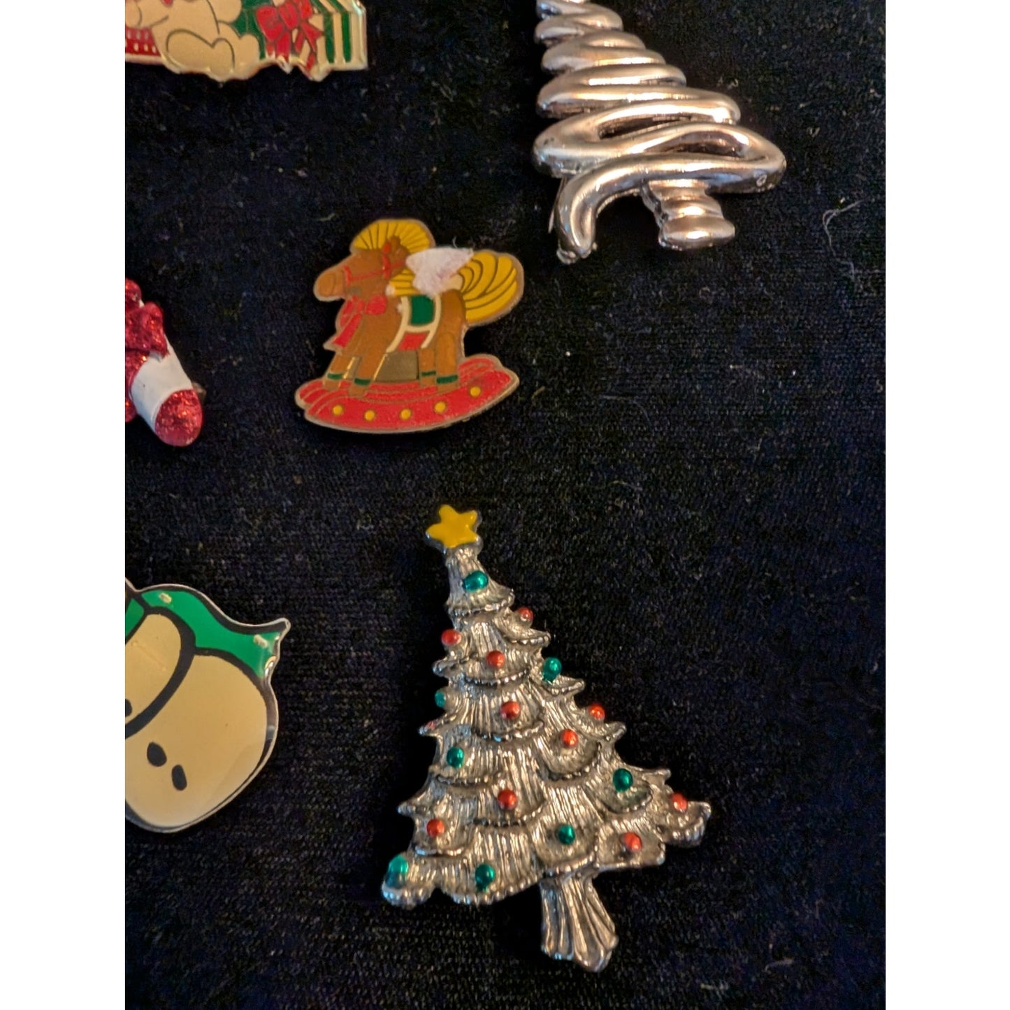 Lot of Whimsical Christmas Pins