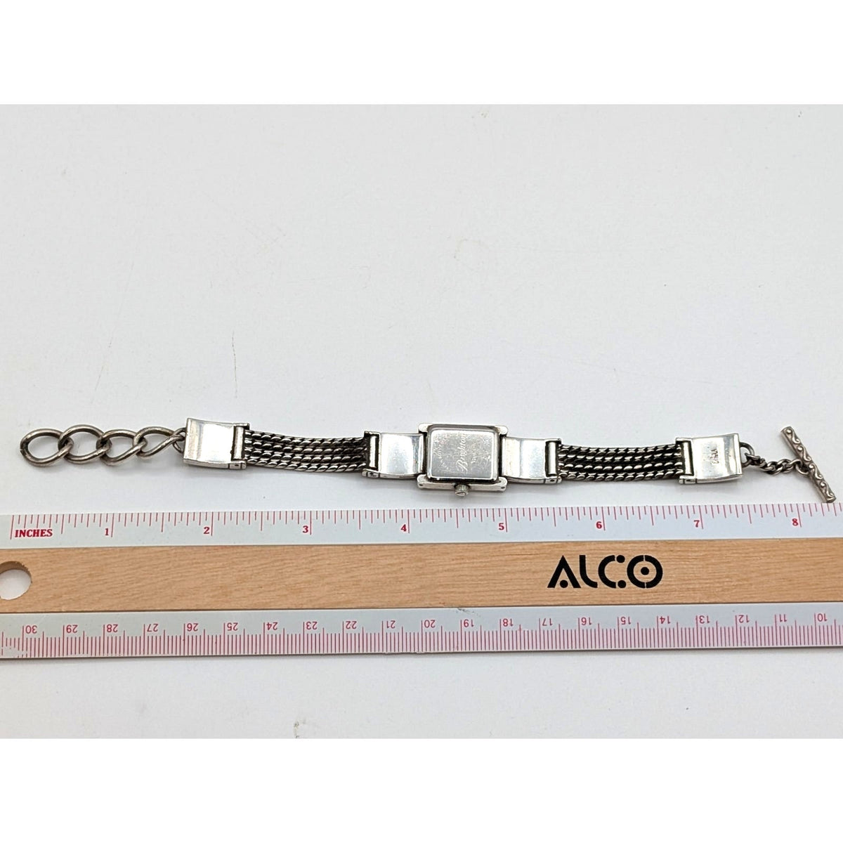 Brighton Monroe Quartz Multi-Strand Rope Chain Toggle Clasp Bracelet Watch