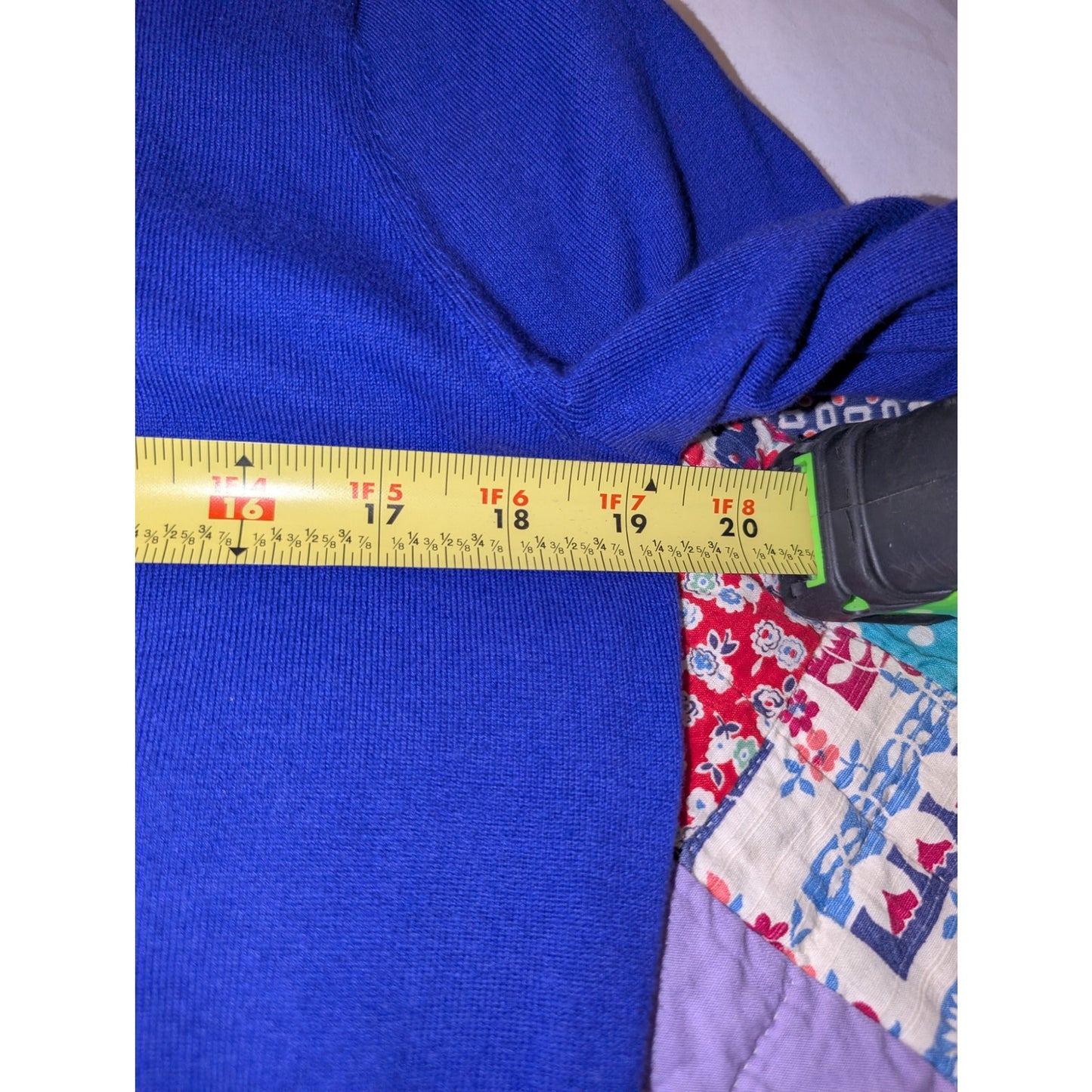 Lands' End Purple Button Front Classic Timeless Cardigan Womens' Size S
