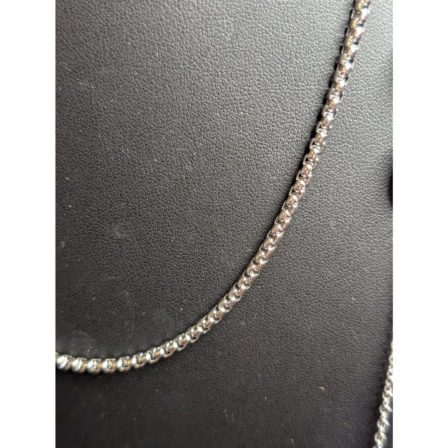 Lot of Three Silver Tone Blue Bead Necklaces (One Possibly Lapis Lazuli)