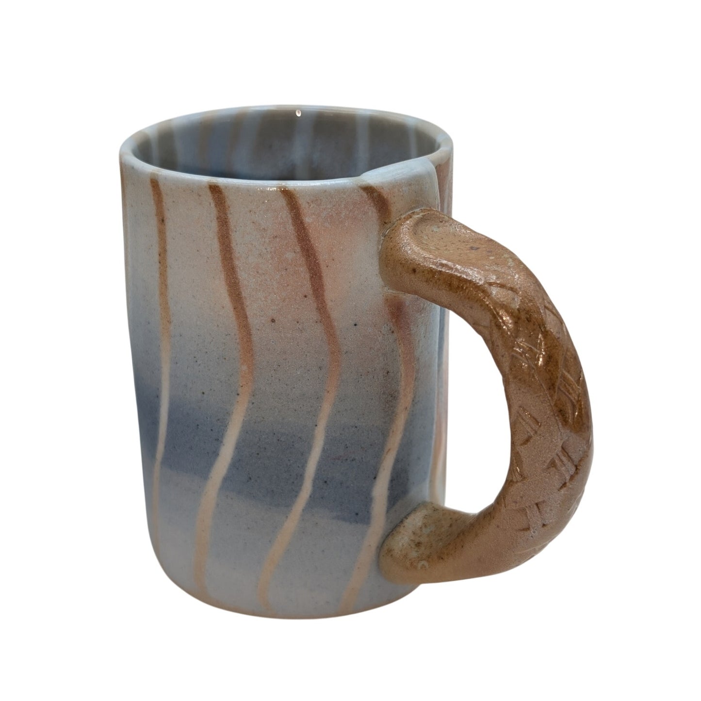 Siegele & Haley Buzzard Mountain Handcrafted Pottery Line Set of Two Mugs