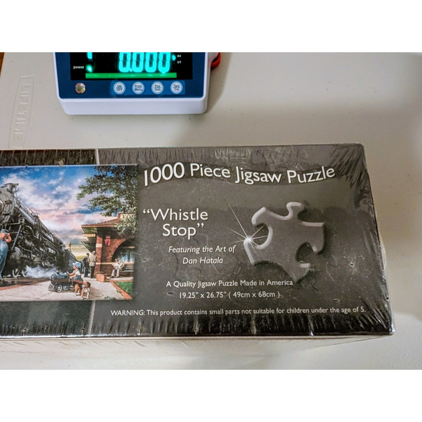Whistle Stop 1000 Piece Jigsaw Puzzle by Master Pieces -- Dan Hatala Artwork NWT