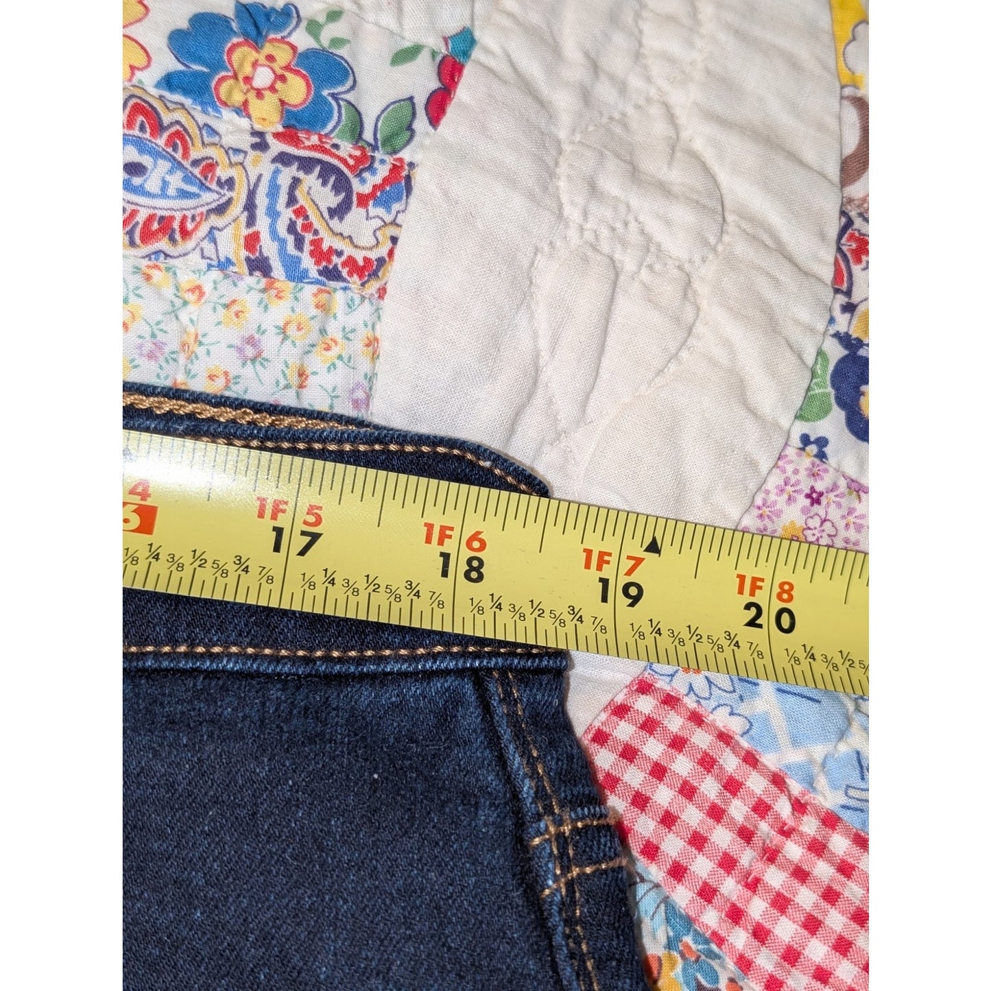 Gloria Vanderbilt Amanda Dark Wash Jeans Women's Sz 18S